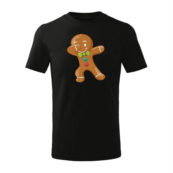 Koszulka dziecięca z ciastkiem ciastek w ciastka ciastko czarna