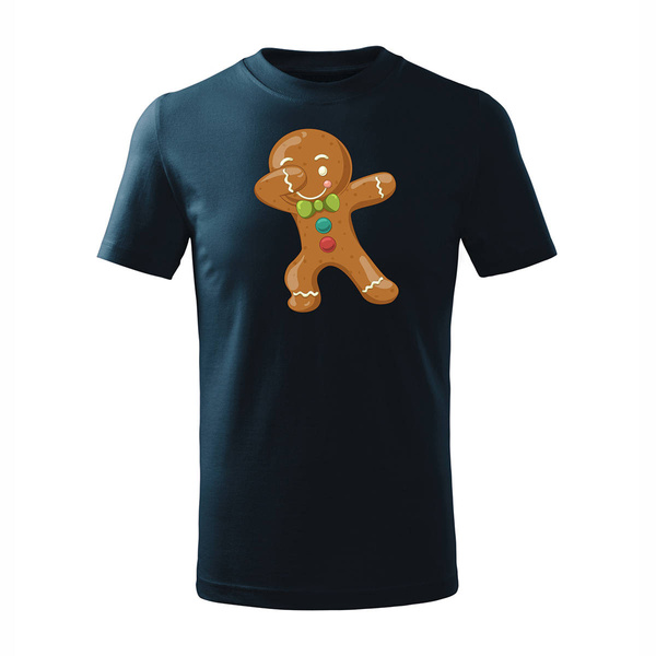 Koszulka dziecięca z ciastkiem ciastek w ciastka ciastko granatowa