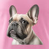 Koszulka dla dzieci dziecięca z psem bulldog angielski bulldogiem angielskim buldog różowa