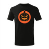 Koszulka dynia halloween na halloween dziecięca czarna
